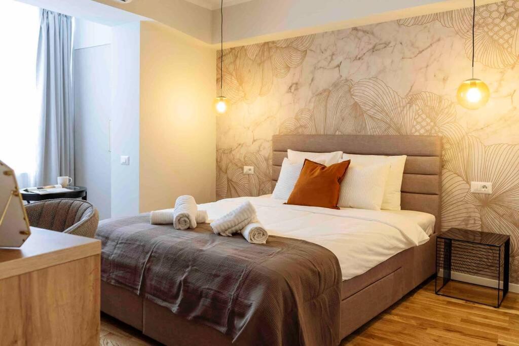Stunning Views 2Br Intercontinental Flat Bucareste Exterior foto