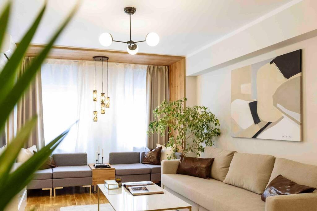 Stunning Views 2Br Intercontinental Flat Bucareste Exterior foto