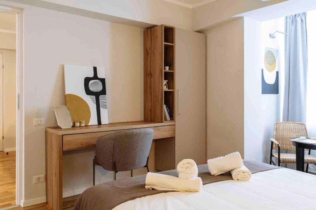 Stunning Views 2Br Intercontinental Flat Bucareste Exterior foto
